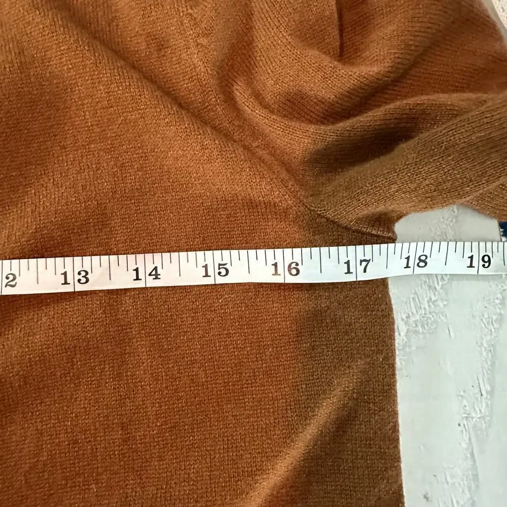 THEORY Torina Long Line 100% Cashmere Open Front Cardigan Syrup Small Neutral